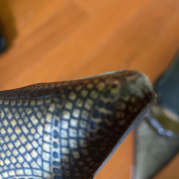 Cole Haan Bronze and Gold Mules - Picture 4 of 4